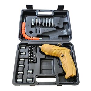 Destornillador inalámbrico amarillo desarmador 6v Ref 6-3 taladro