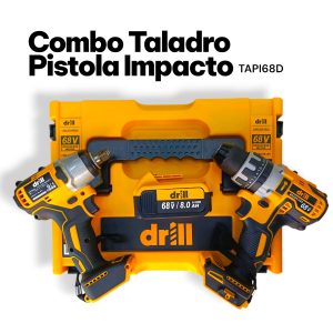 TAPI68DK COMBO TALADRO PISTOLA IMPACTO DRILL