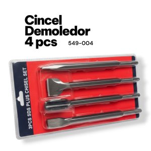 549-004 CINCEL DEMOLEDOR 4PCS